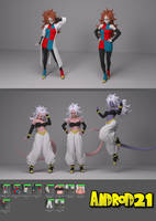 Android 21 Human For G8F by Shinteo