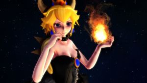 [MMD] TDA Bowser + Super Crown (Bowsette) by Coldblast
