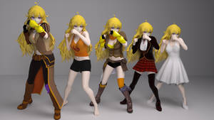RWBY - Yang for G8F by Shinteo