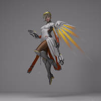 Test Render - Overwatch Mercy by Shinteo