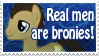 Real Men are Bronies by GingerFoxy