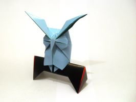 Origami horned owl by Orestigami