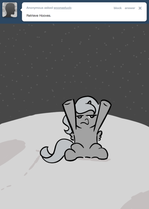 You&rsquo;re already wearing your hooves, silly!