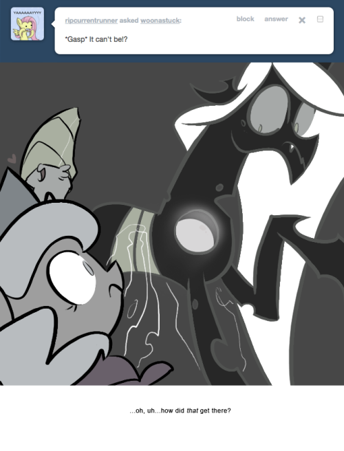 > *Gasp* It can&rsquo;t be!?
&hellip;oh, uh&hellip;how did that get there?