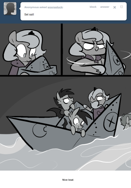 > Set sail!
Nice boat.