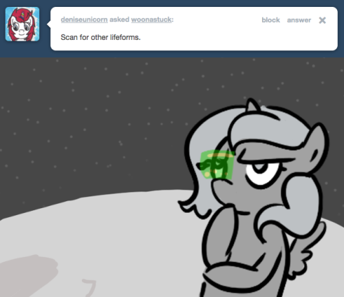 You don your trusty scouter and scan the moon for other lifeforms.
However, you seem to have forgotten the first principle of scouters, which is that you must never operate it under zero-gravity. There&rsquo;s currently no gravity on the moon, rendering...