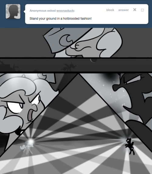 > Stand your ground in a hotblooded fashion!