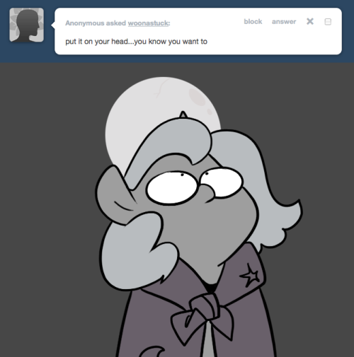 > put it on your head&hellip;you know you want to