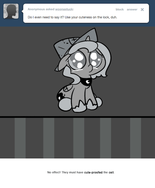 No effect! They must have cute-proofed the cell.