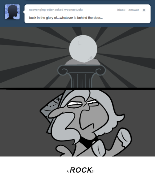 A ROCK?!