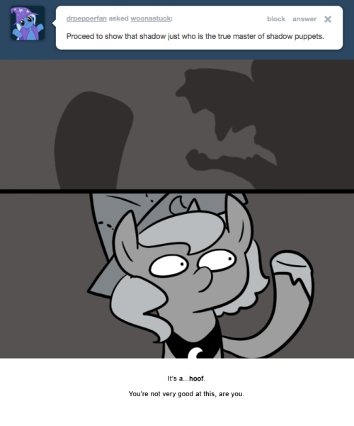 It’s a…hoof.
You’re not very good at this, are you.