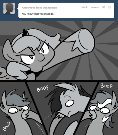 > You know what you must do.