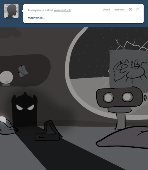 > Meanwhile…