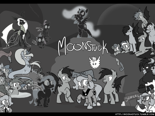 Back from BronyCon! Thank you to everyone who stopped by to say hi, it was awesome getting to meet people and say thank you for all the lovely comments. :D
This is a slightly-abbreviated version of the poster that was for sale, featuring every...