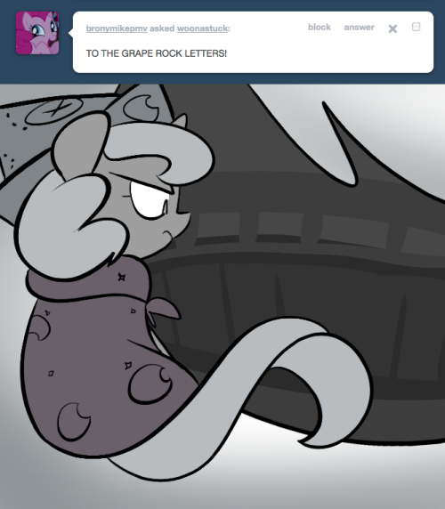 > TO THE GRAPE ROCK LETTERS!